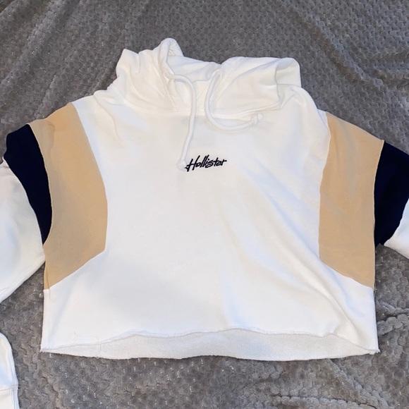 Hollister Tops - Hooded crop top